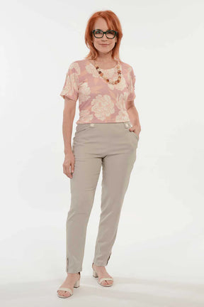 Blusa Malha Fria Estampa Floral